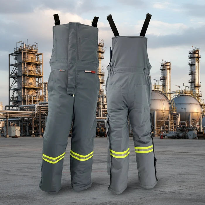 Atlas Gray Men's Guardian® FR/AR Insulated Bibs 2192GR