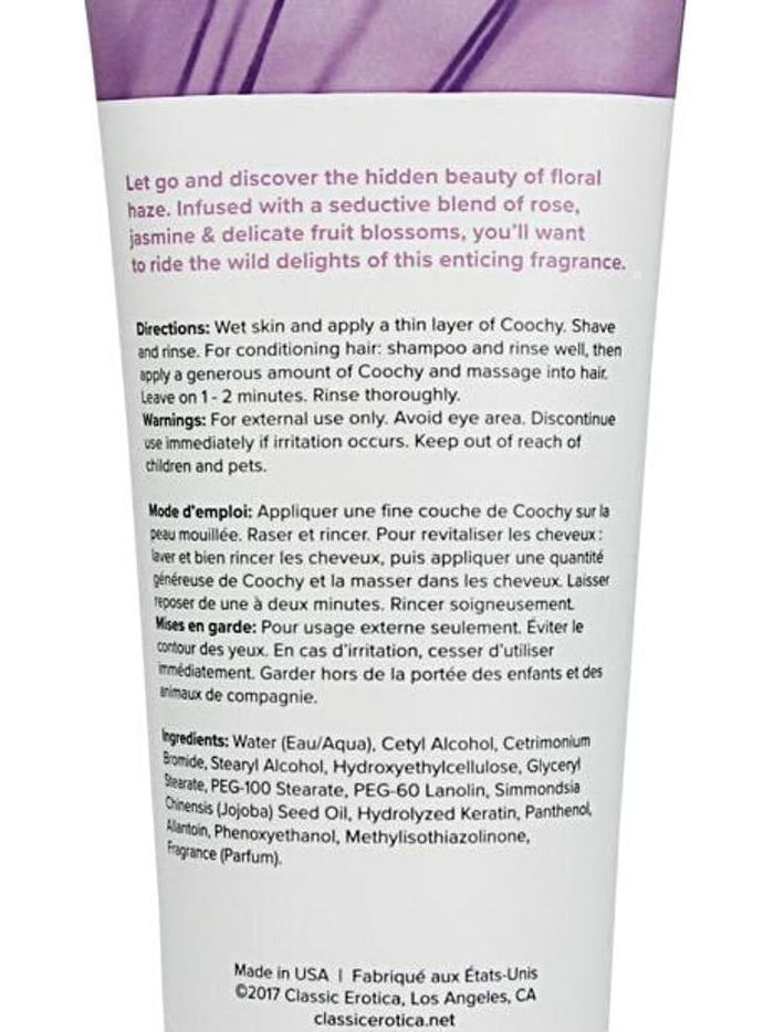 COOCHY Floral Scented Shave Cream - 12.5 oz, Rash-Free Formula for Smooth Shaving Eldorado