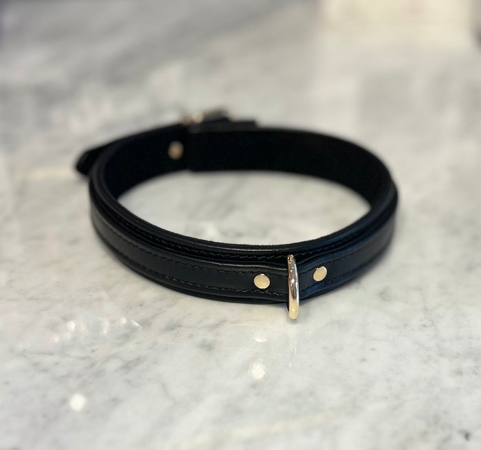 Dita Mini Collar Black/Gold
