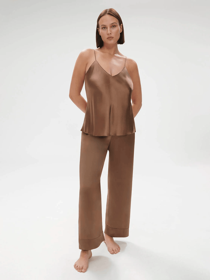 Dream Silk Cami Top Macchiato