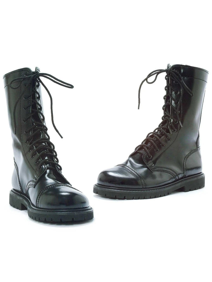 Ellie Shoes 121-Ranger 1 Men's Combat Boots - Stylish Black Tactical Footwear for Men Ellie Shoes