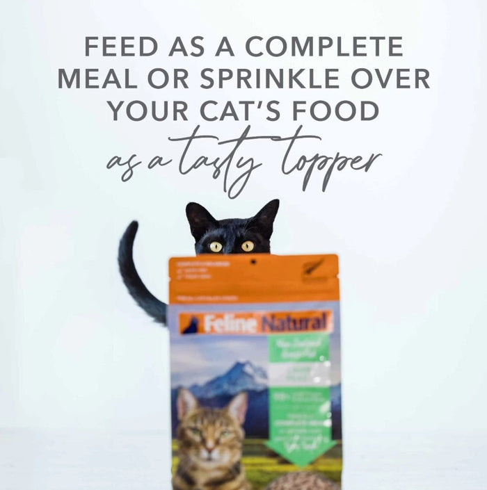 Feline Natural Freeze Dried Cat Food - Lamb & Salmon (11 oz) - Dog.Dog.Cat.
