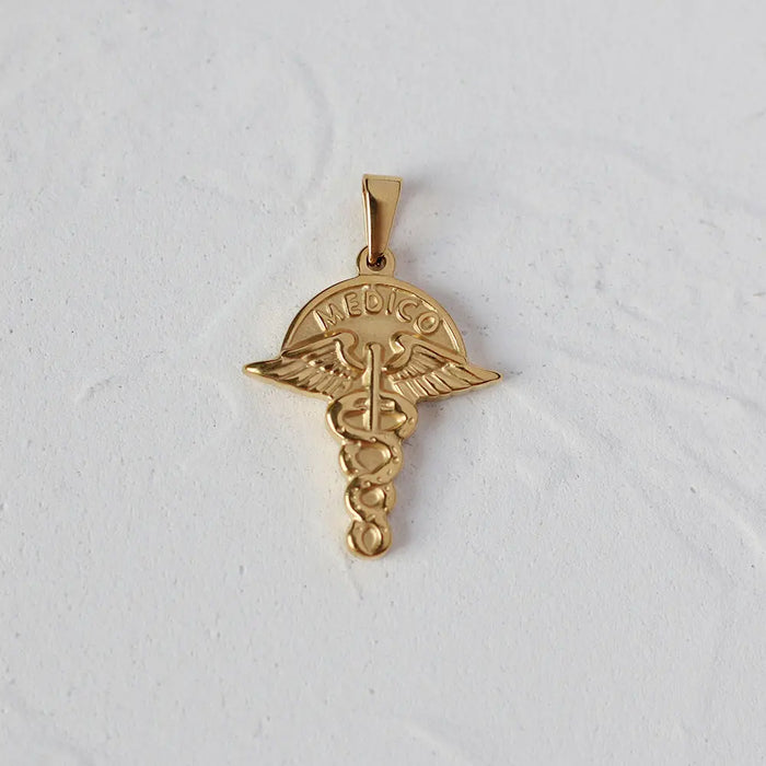 Gold Plated Roman Coin Pendant 12 sku-12-L12 天使之翼 Crushes.