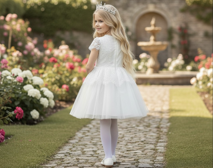 GWENDOLYN DRESS WHITE