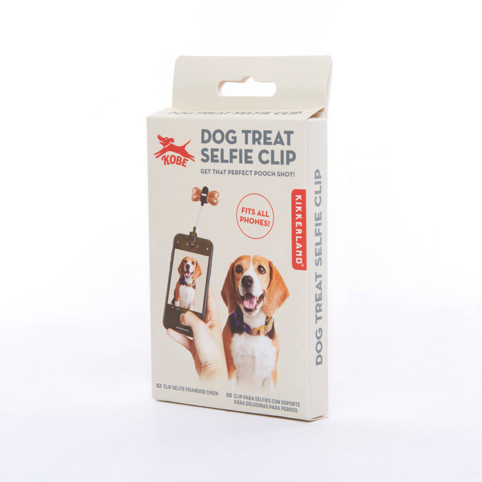 Kikkerland Design Inc - Dog Treat Selfie Clip - Dog.Dog.Cat.