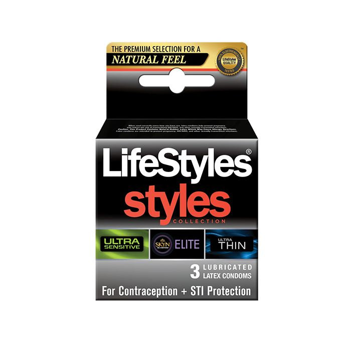 Lifestyles Styles Sensitive - 3 pk