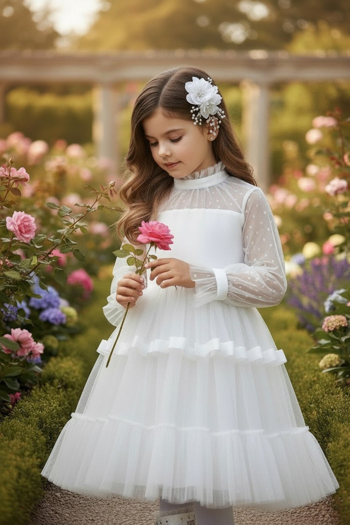 MAEVE DRESS WHITE