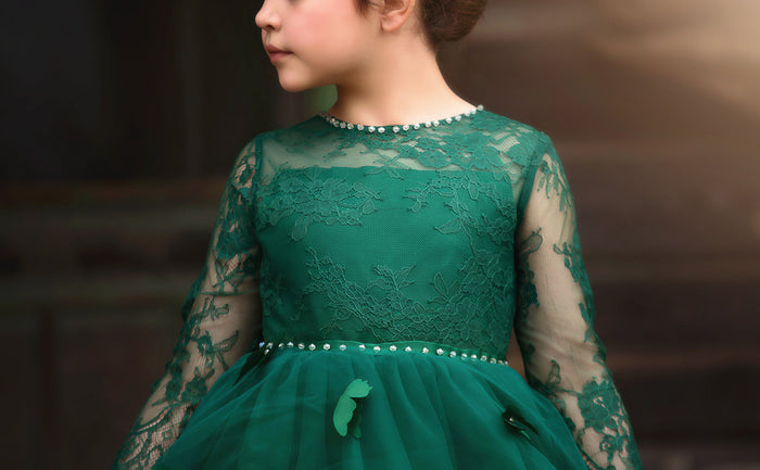 MARIPOSA GOWN EMERALD