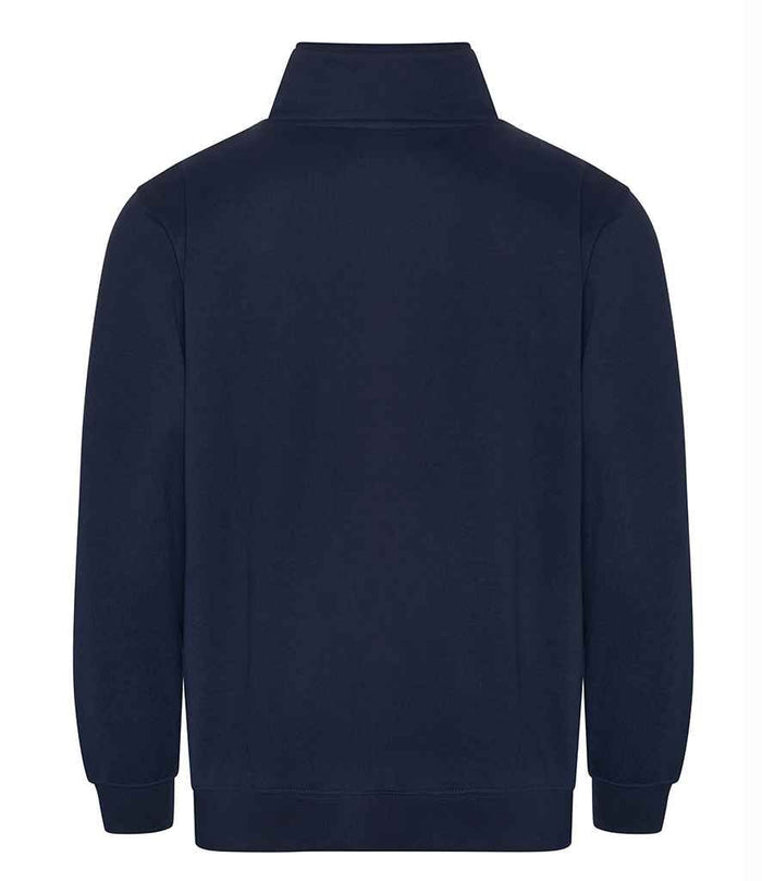 Pro RTX Pro 1/4 Neck Zip Sweatshirt | Navy - Eg Clothing UK