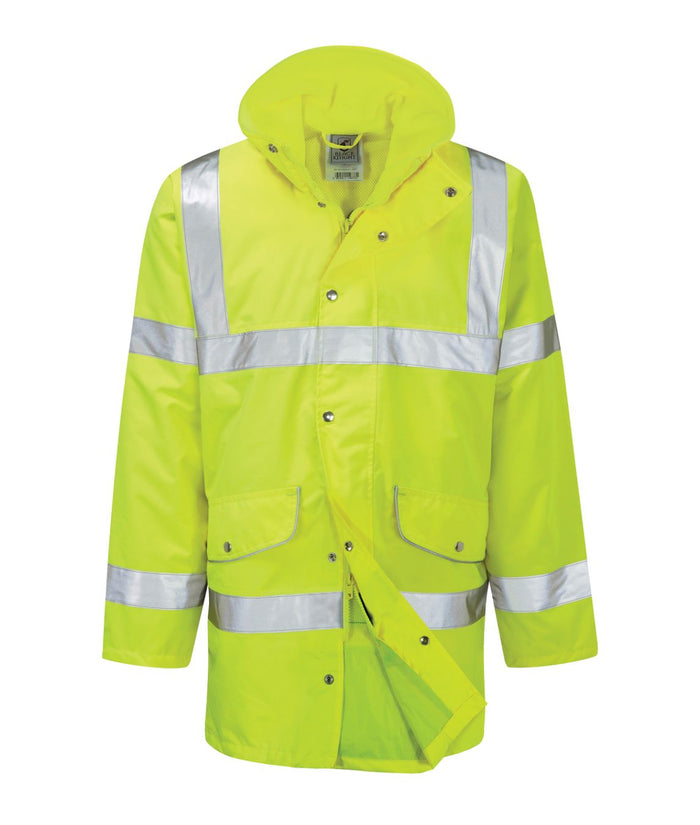 Rapier Breathable 3/4 Jacket | Yellow - Eg Clothing UK