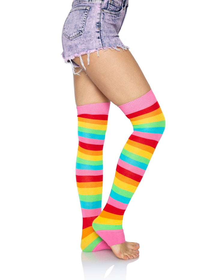 Raya Rainbow Leg Warmers