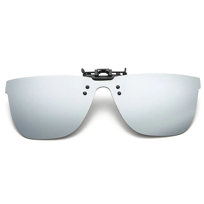 Retro Polarized Clip On Flap up Sunglasses UV 400 Protection Transform Optical Glasses to Sunglasses Pantsnsox
