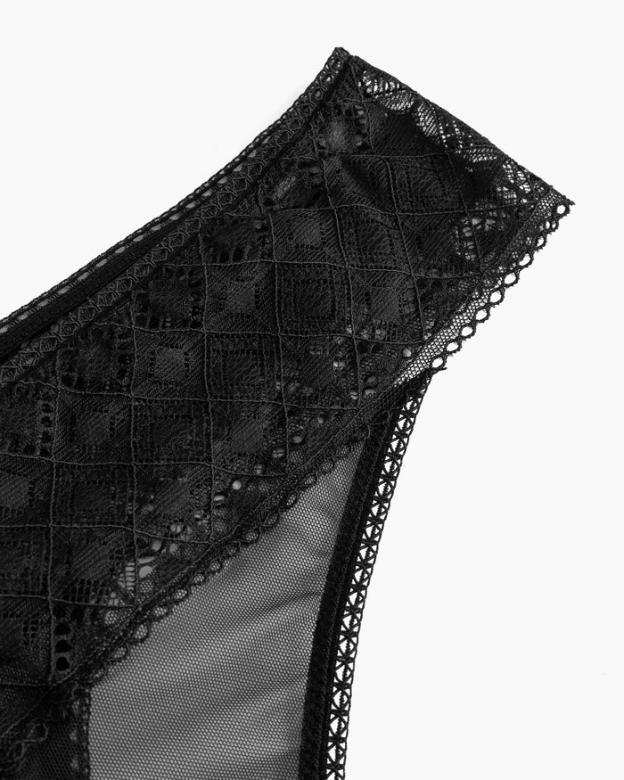 Black Thong - Basilica Thong