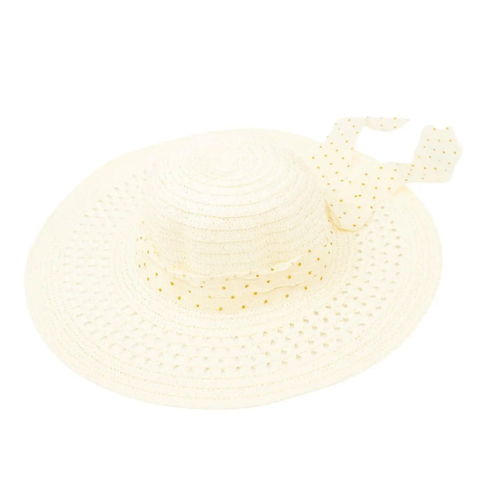 Women's Ultra Wide Spencer Boater Hat - Pantsnsox