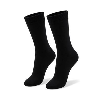 1 Pair Premium Loose Top Socks Cotton Crew Non-Binding Comfort Men Women Sunfort