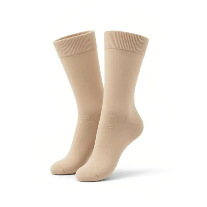 1 Pair Premium Loose Top Socks Cotton Crew Non-Binding Comfort Men Women Sunfort