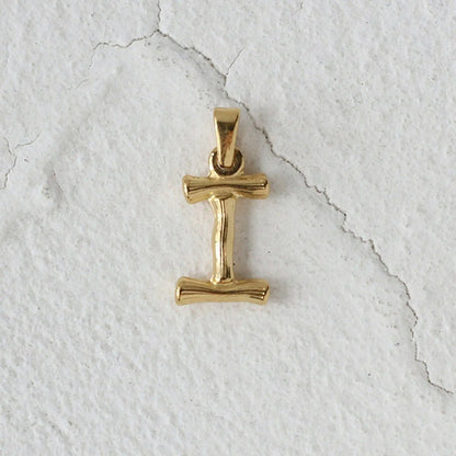 18ct Gold Plated Initial Letter  A to Z Charm Pendant Words Necklace Gift Crushes.