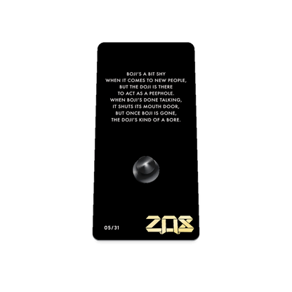 2021 - Day 5 - Boji in the Doji