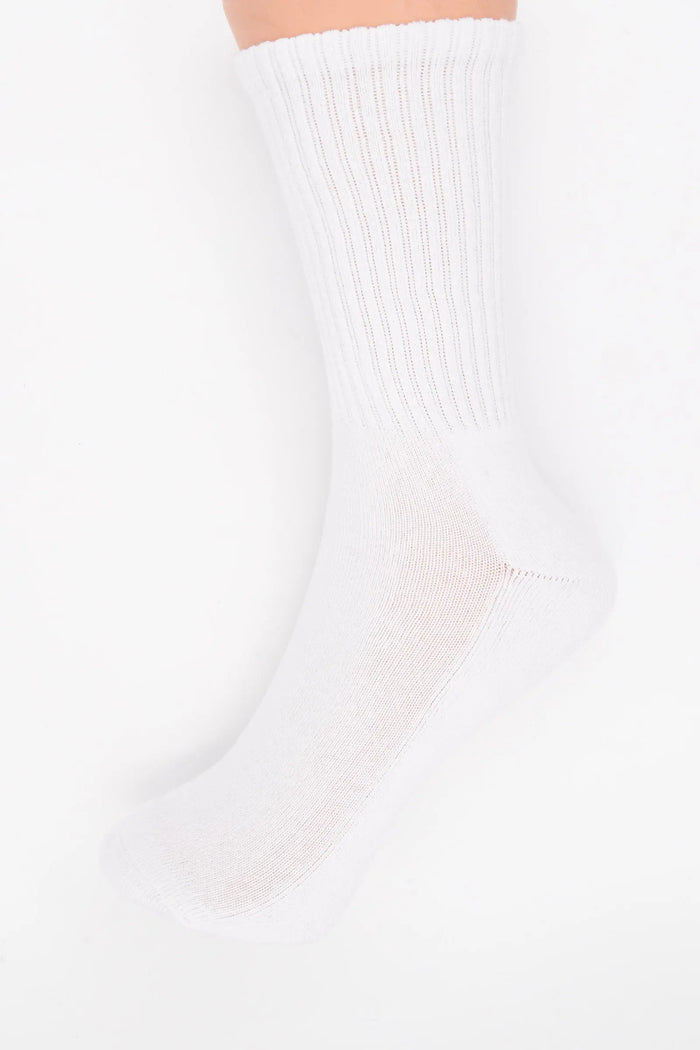 Cushioning Cotton Crew Socks Heavy Duty Sports for Men Women - Pantsnsox