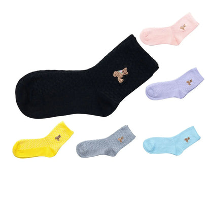 6 Pairs Womens Quater Ladies Socks Pantsnsox