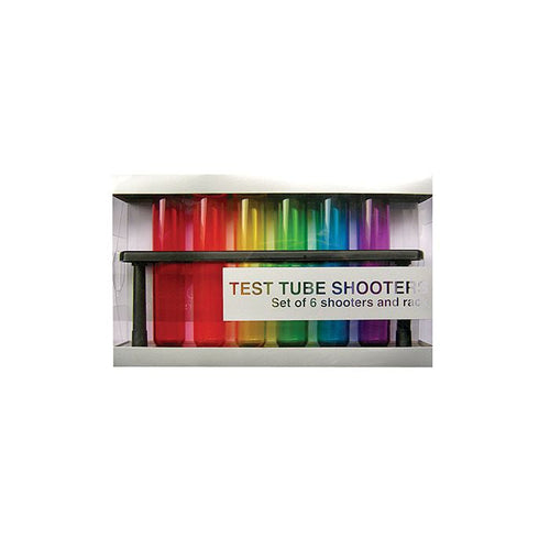 Acetate Test Tube Shooters - Set of 6