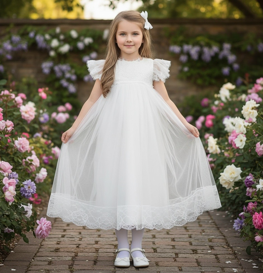 ADRIANA DRESS WHITE