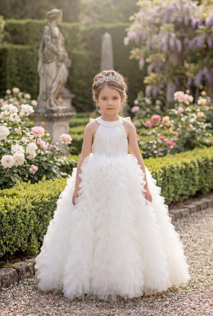 AERIN DRESS WHITE