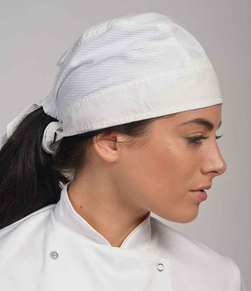 AFD Coolmax® Bandana | White - Eg Clothing UK