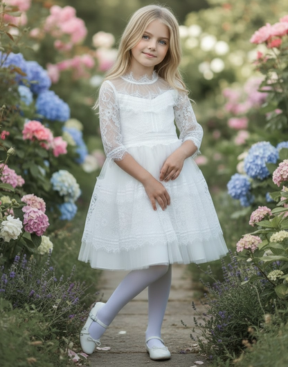 AIMEE DRESS WHITE