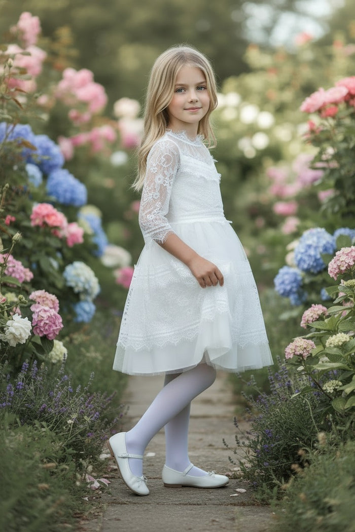 AIMEE DRESS WHITE