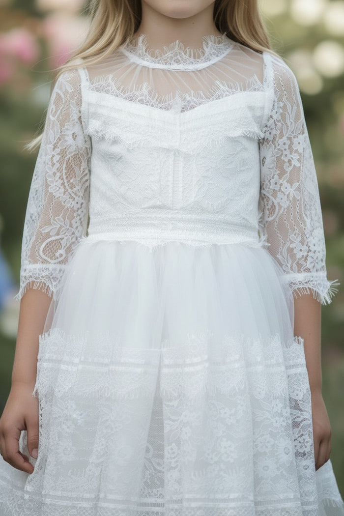 AIMEE DRESS WHITE