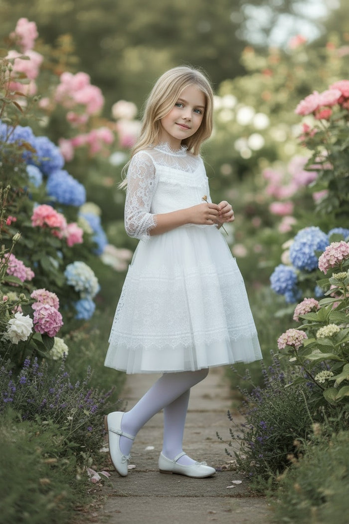 AIMEE DRESS WHITE