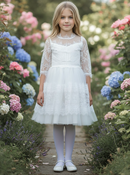AIMEE DRESS WHITE