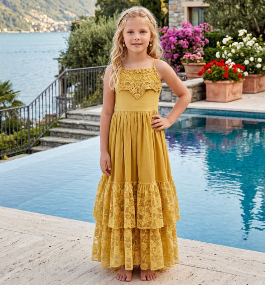 ALEXANDRA MAXI DRESS SUNFLOWER