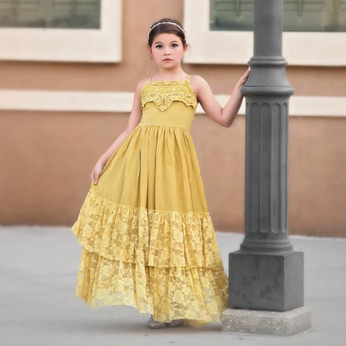 ALEXANDRA MAXI DRESS SUNFLOWER