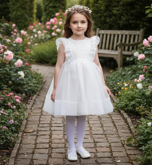 ALICE DRESS WHITE