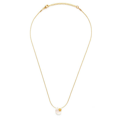 Amano Studio - Mother of Pearl Moon + Star Necklace
