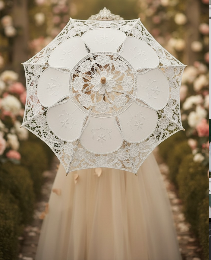 AMELIE LACE PARASOL