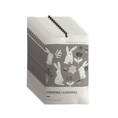 Animal Pattern 12Pack Hanging Fragrance Sachet Rose Cottage Air Freshener Rose Cottage