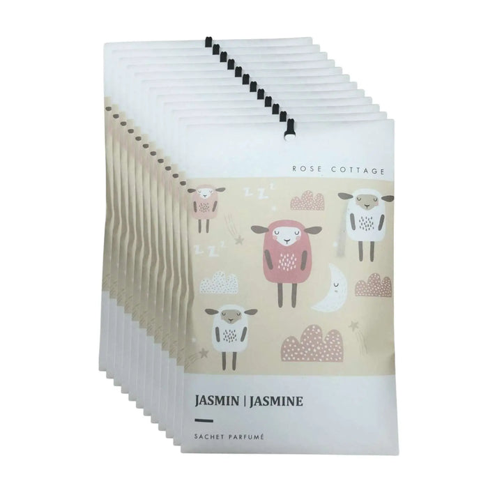 Animal Pattern 12Pack Hanging Fragrance Sachet Rose Cottage Air Freshener Rose Cottage
