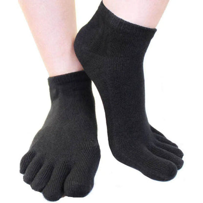 Ankle Toe Socks 6 Pairs of Set Cotton Five Finger Socks Sunfort