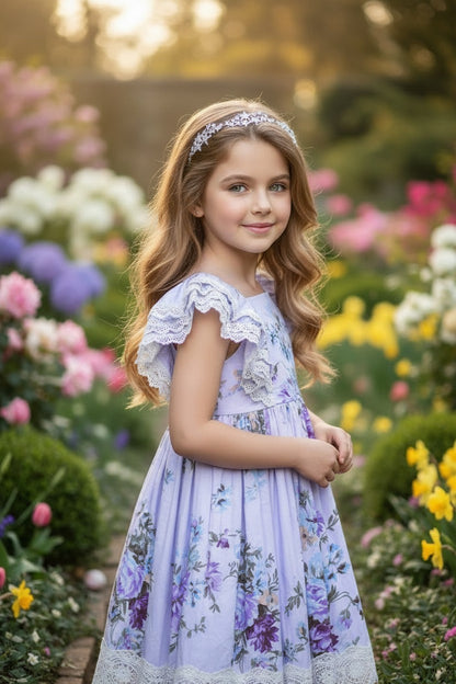 ANNA DRESS LAVENDER