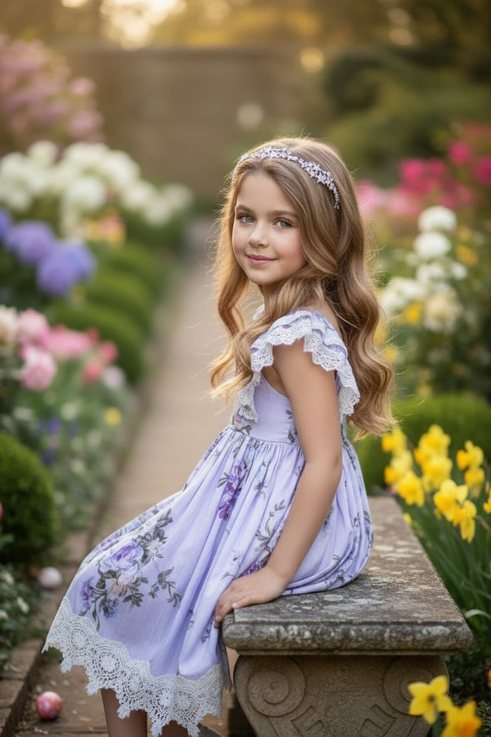 ANNA DRESS LAVENDER