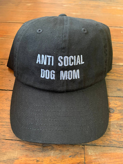 BARK JAX - Anti Social Dog Mom Hat - Dog.Dog.Cat.