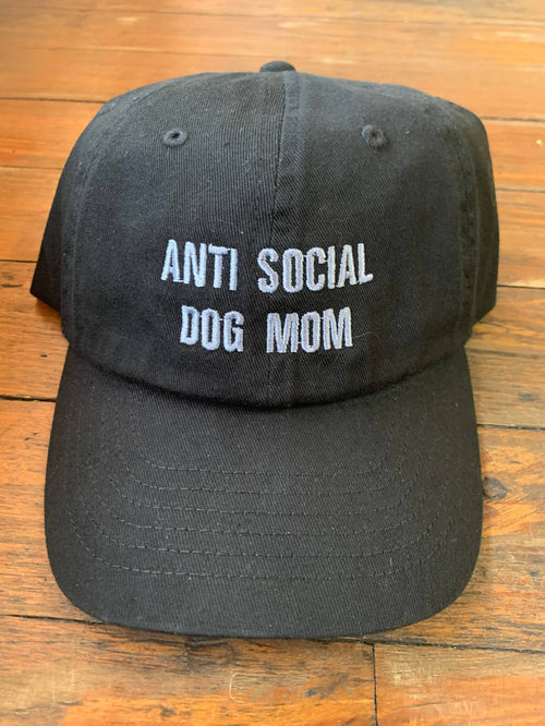 BARK JAX - Anti Social Dog Mom Hat - Dog.Dog.Cat.