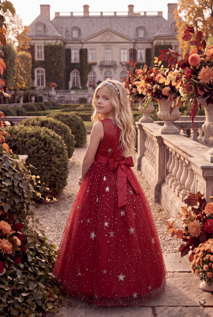 ANTOINETTE GOWN CRIMSON