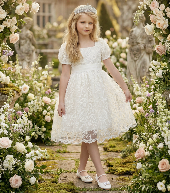 ARIELLE DRESS WHITE
