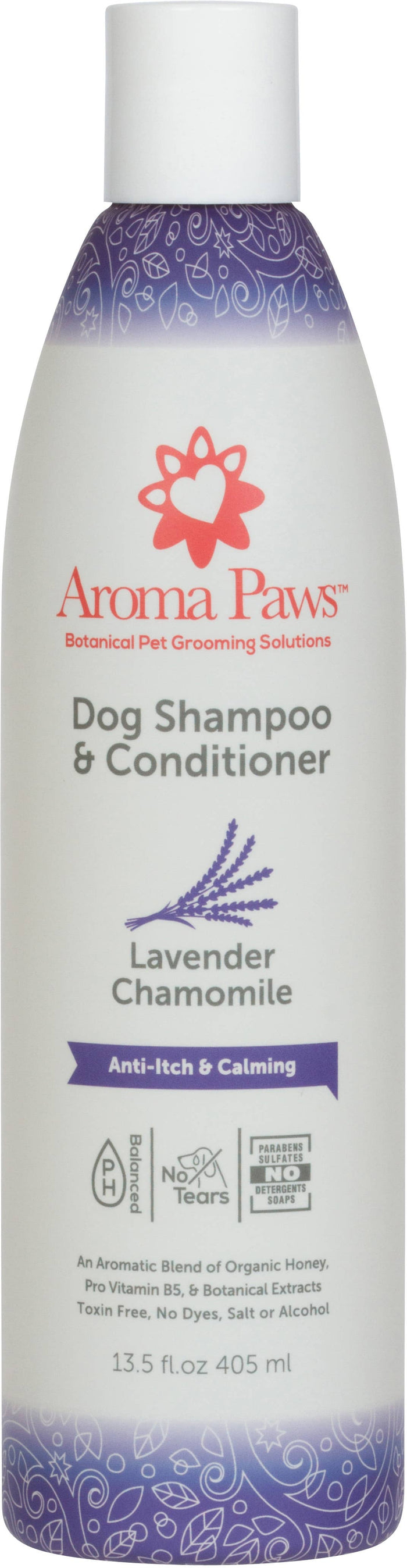 Aroma Paws - 13.5 Oz. Shampoo Lavender Chamomile - Dog.Dog.Cat.