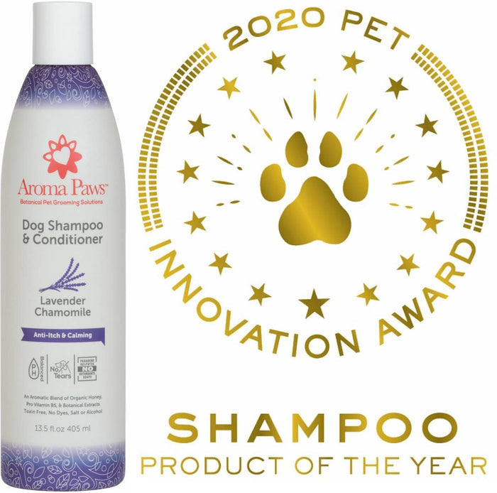 Aroma Paws - 13.5 Oz. Shampoo Lavender Chamomile - Dog.Dog.Cat.