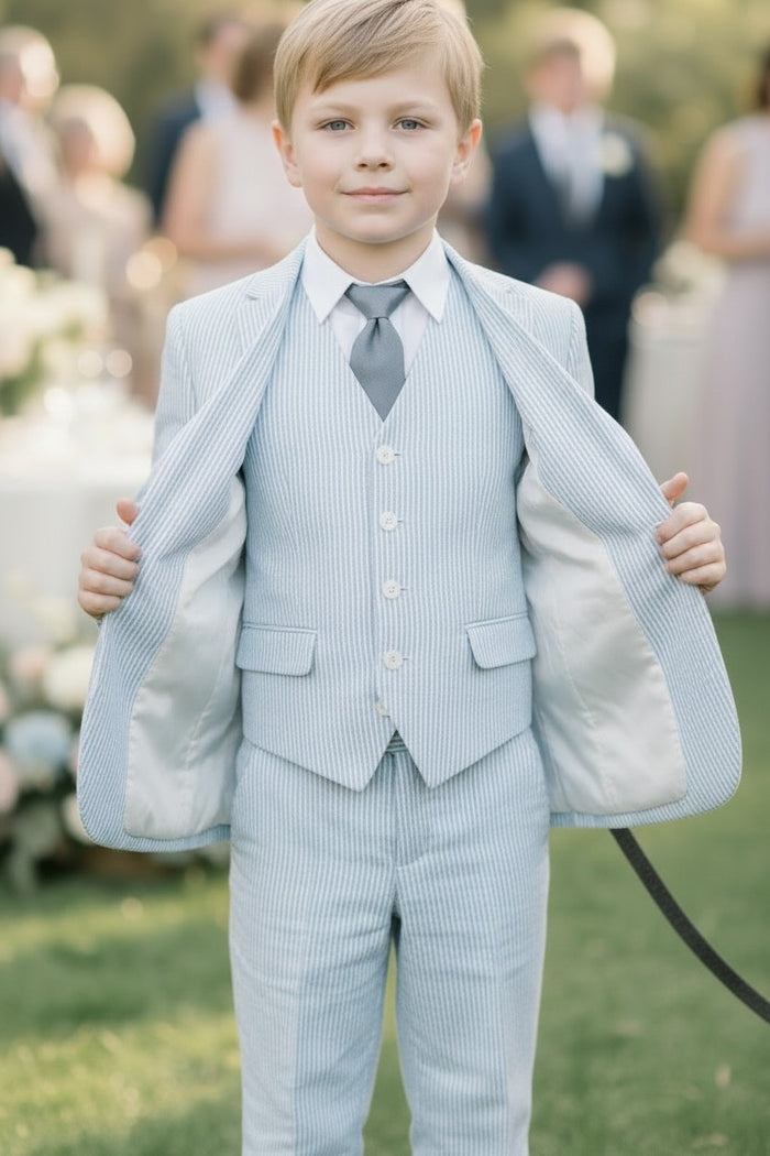 ASHFORD SEERSUCKER 3 PC. SUIT